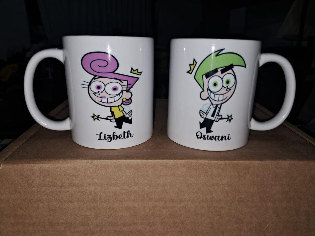 Taza de ceramica personalizada