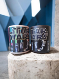Taza mágica 3d Star wars sables de luz