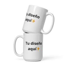 Taza de ceramica personalizada