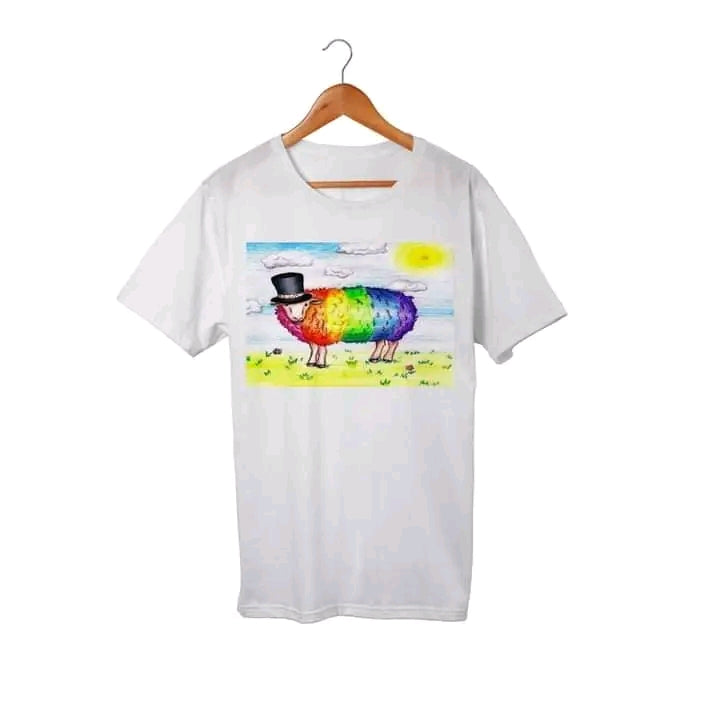 playera soy la oveja arcoiris de la familia
