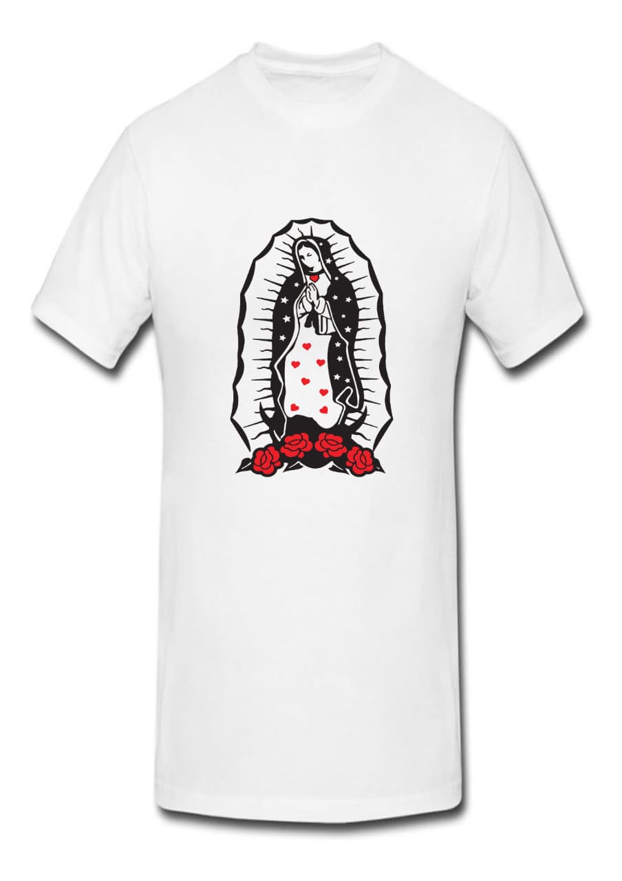 playera virgen de guadalupe