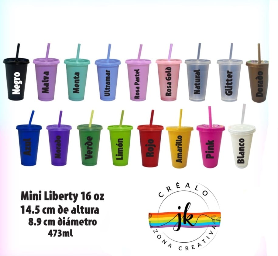 Pack de 30 pz Vaso festival personalizado