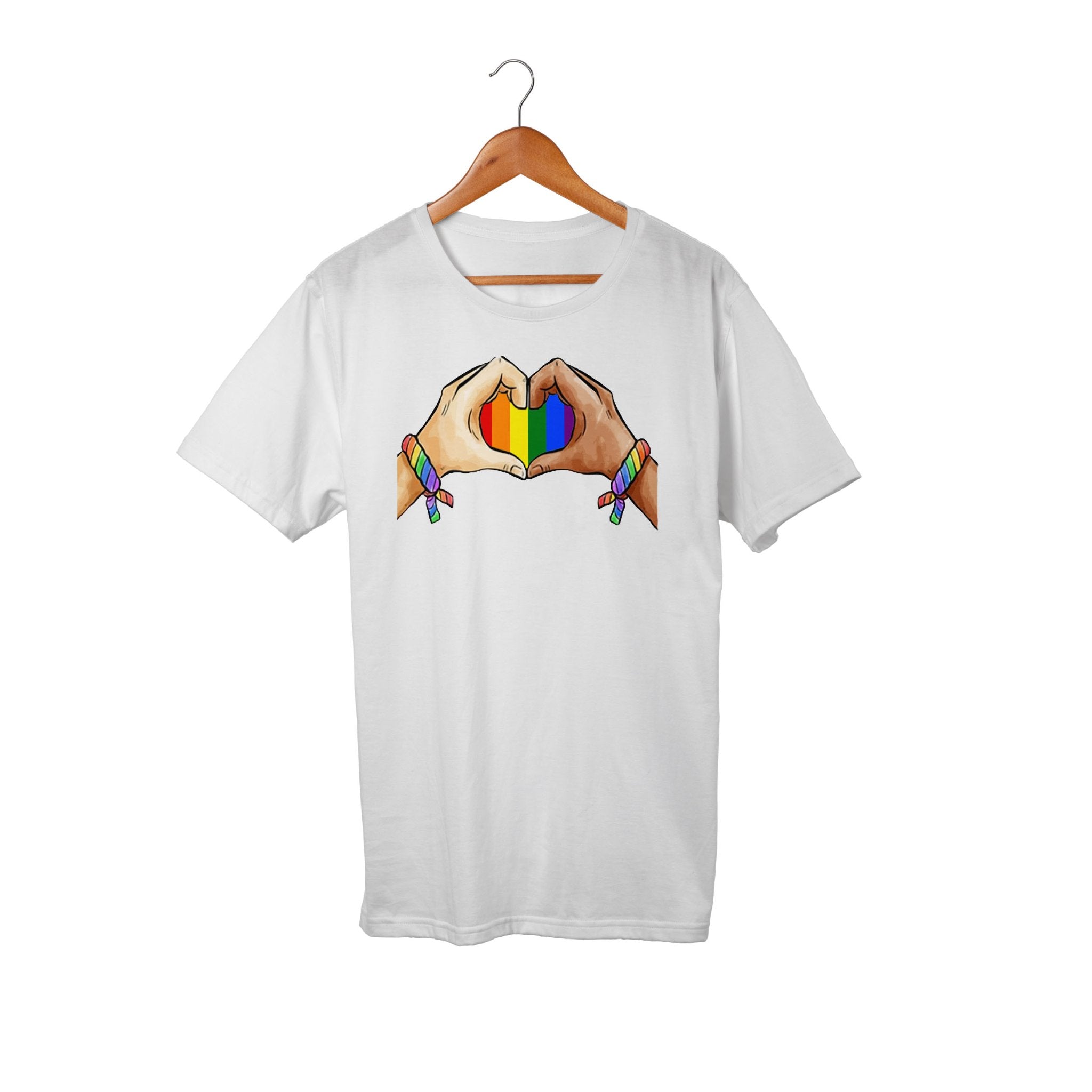playera pride AMOR ES AMOR